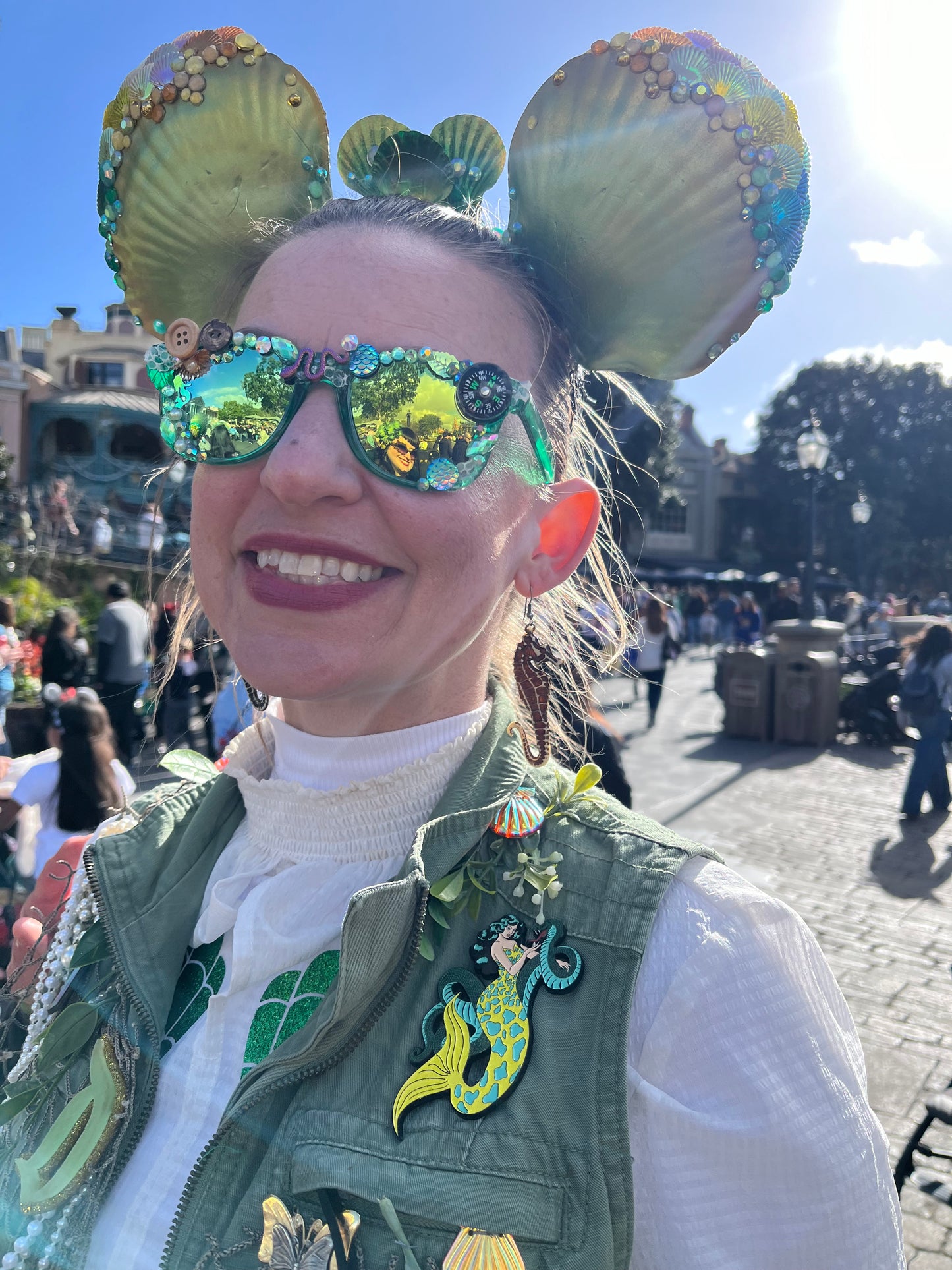 Mermaid’s Day 2025 Year of the Snake ENAMEL PIN