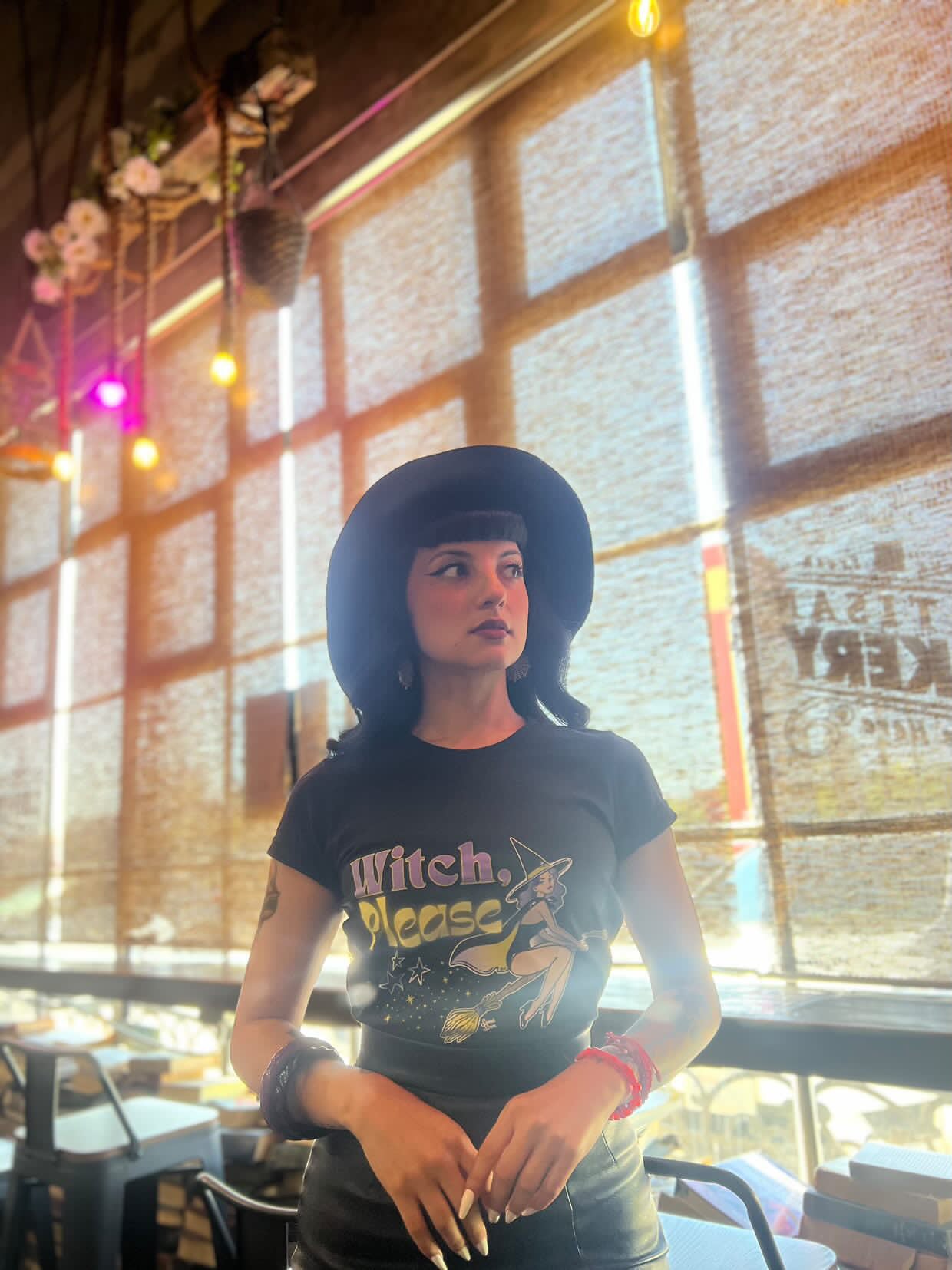 Witch, Please Broomstick   - Women's Tee