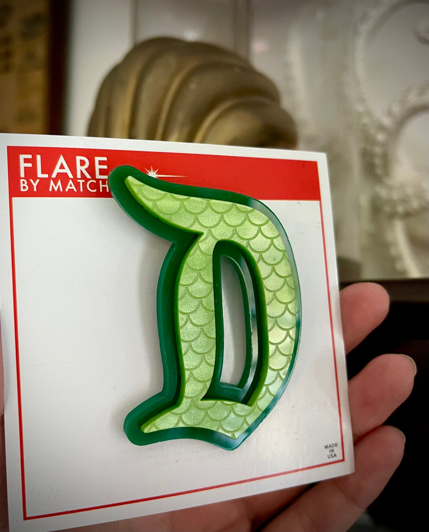 Mermaid’s Day 2025 Year of the Snake Theme "D" Brooch