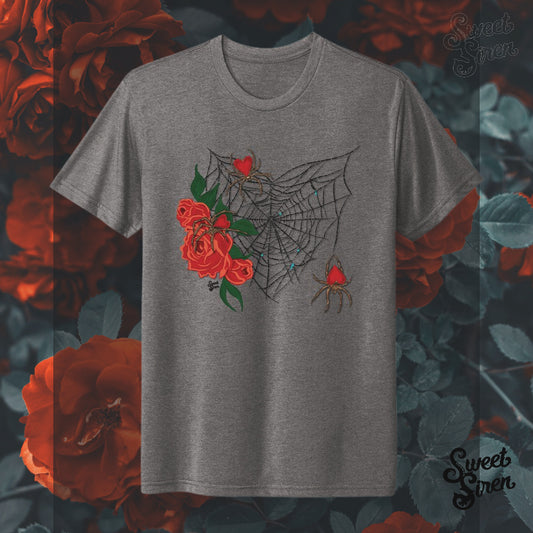Valentine's Spiderweb - Unisex Tee