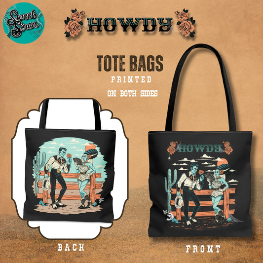 Howdy Monsters - Tote Bag