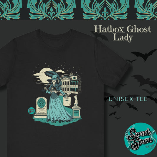 Lady Hatbox Ghost - Unisex Tee