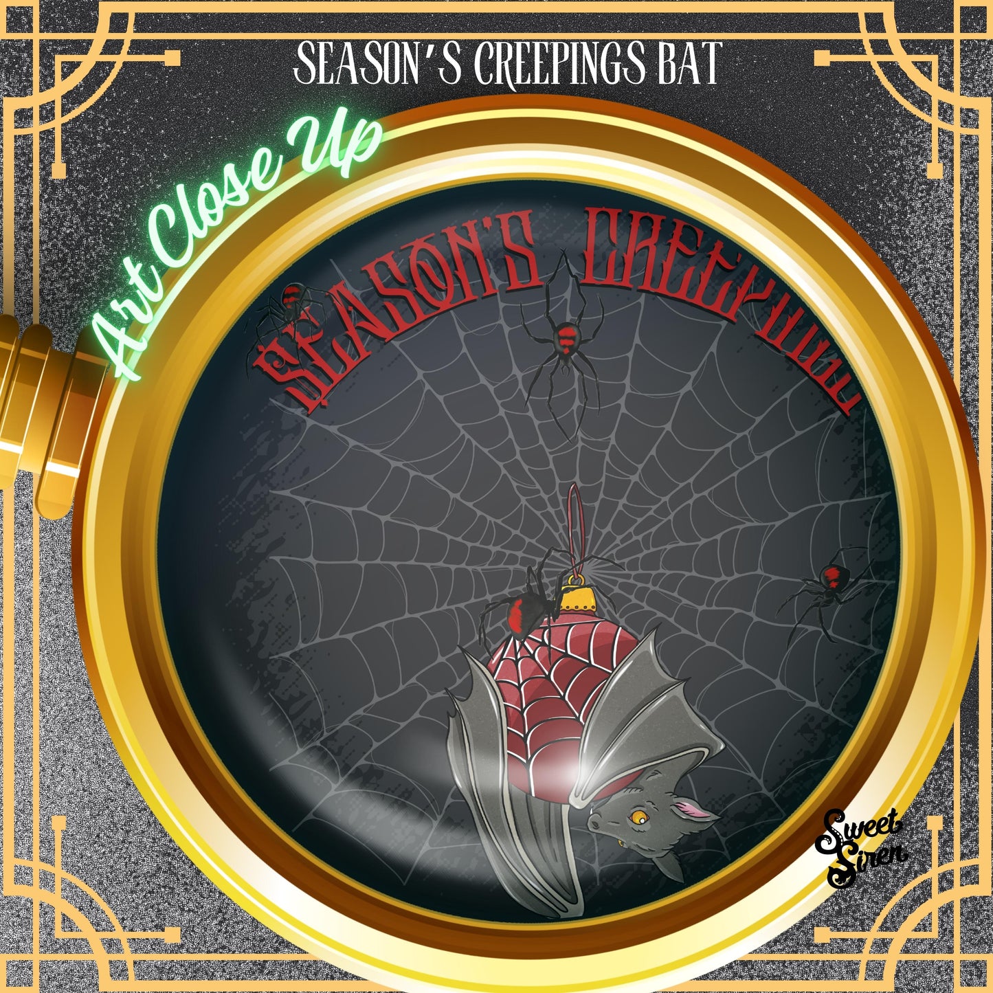 Season's Creepings Bat - Women's Tee