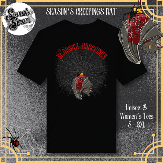 Seasons's Creepings Bat - Unisex Tee