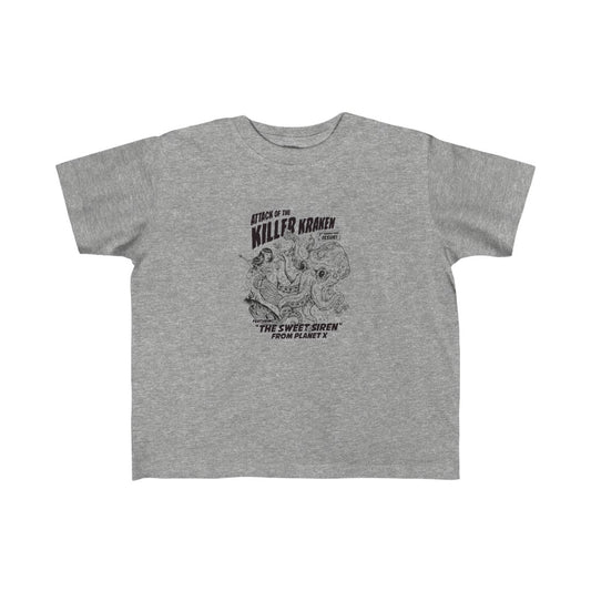 Attack of the Killer Kraken! - Toddler Jersey Tee