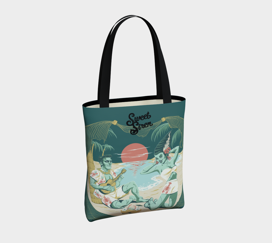 We're Alive! - Dark Teal - Basic Tote