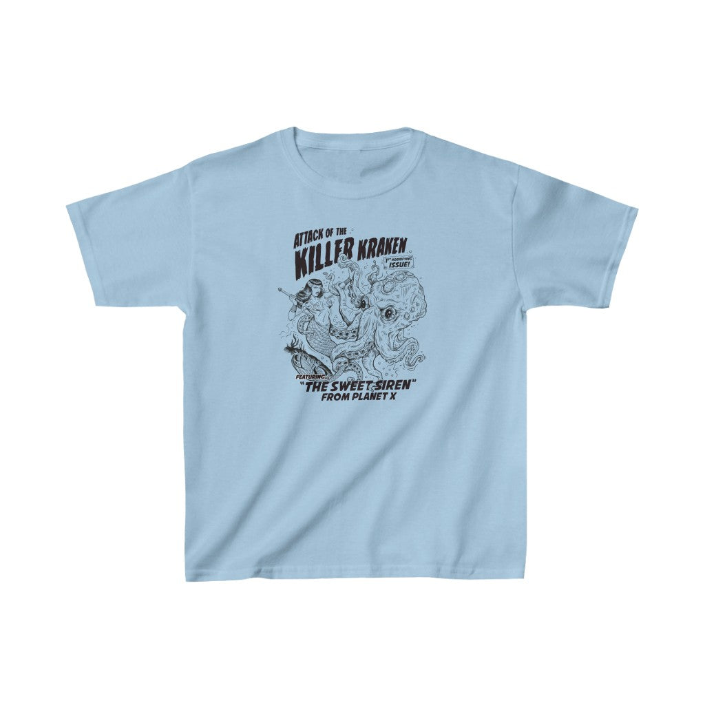 Attack of the Killer Kraken! - Youth Kids Tee