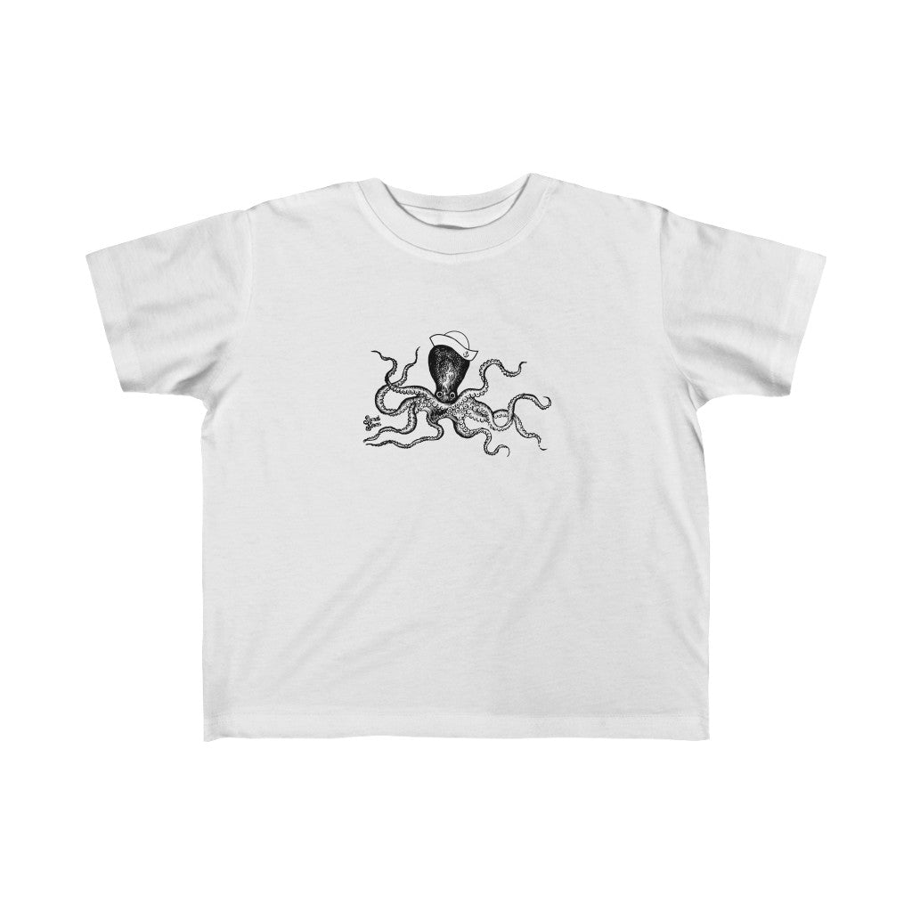 Sailor Octopus - Toddler Jersey Tee