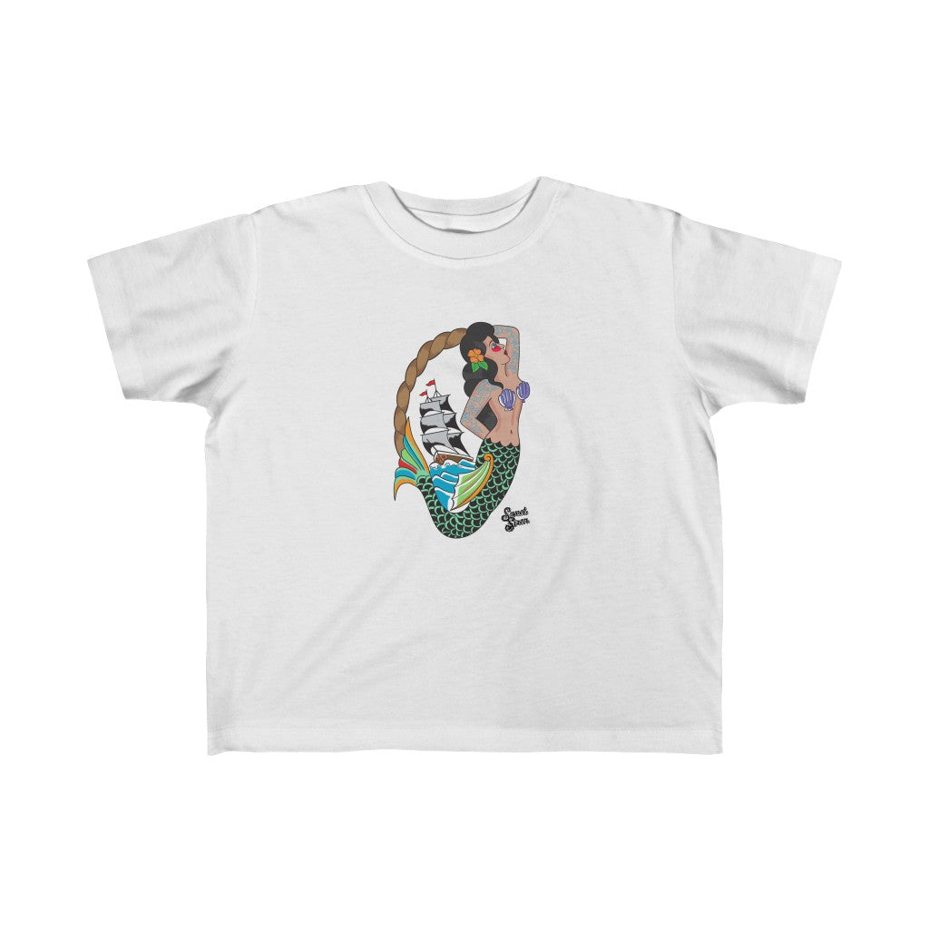 Sweet Siren Mermaid - Toddler Jersey Tee