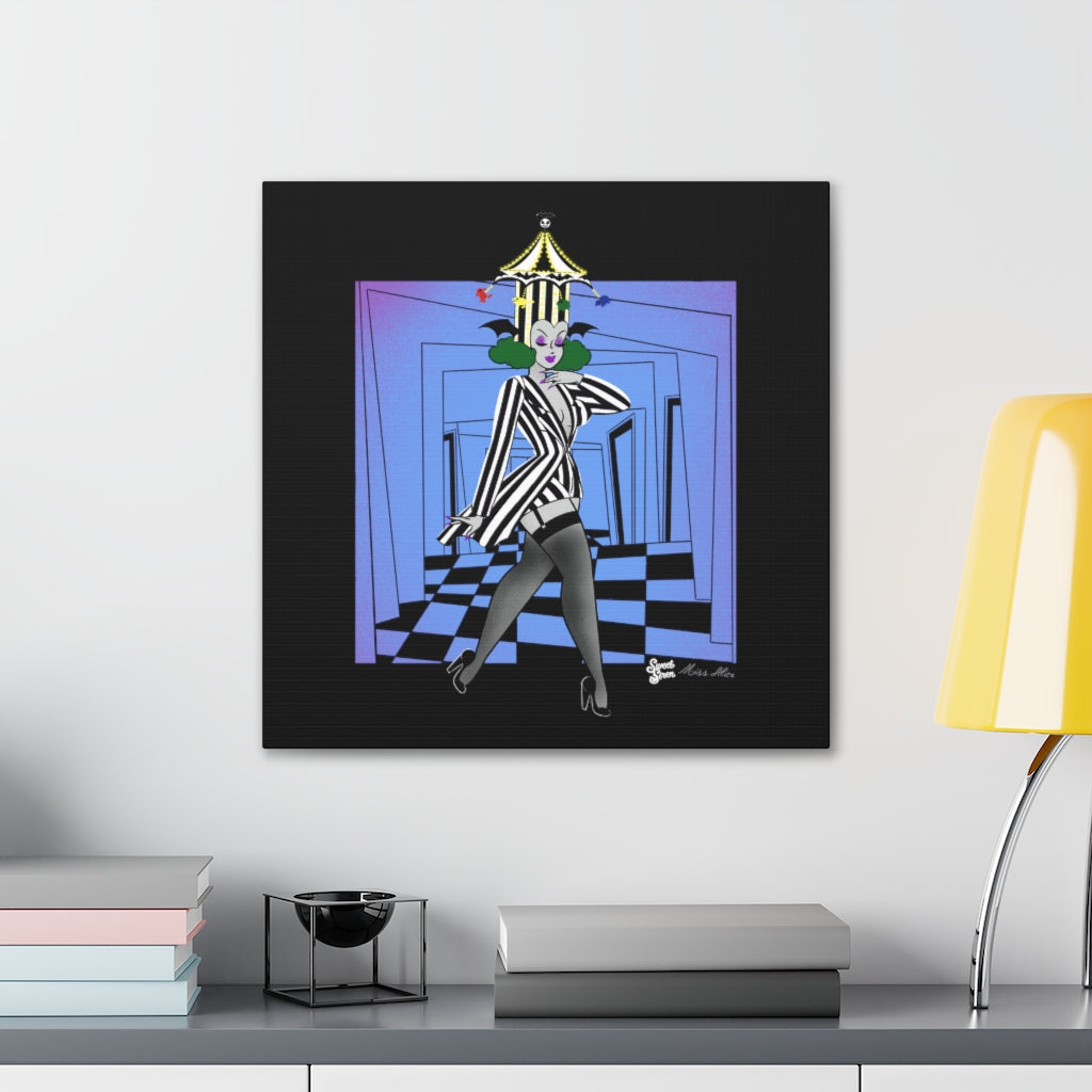 Beetlejuice Babe Canvas Print