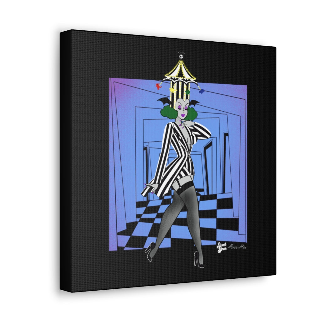 Beetlejuice Babe Canvas Print