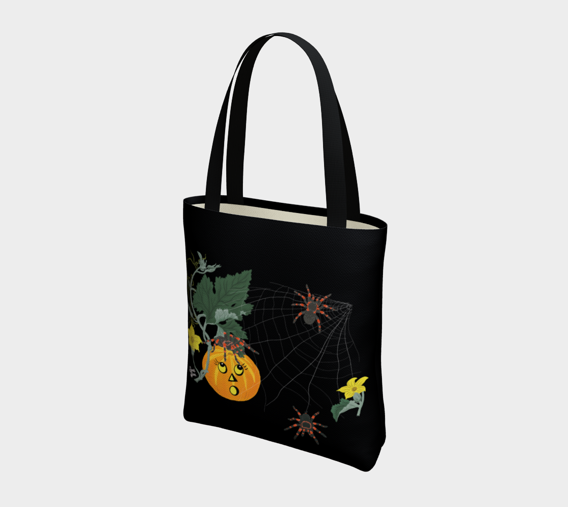 Fall Spiderweb -  Basic Tote Bag