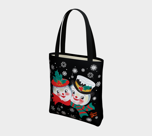 Snowed In - BASIC Tote - Black