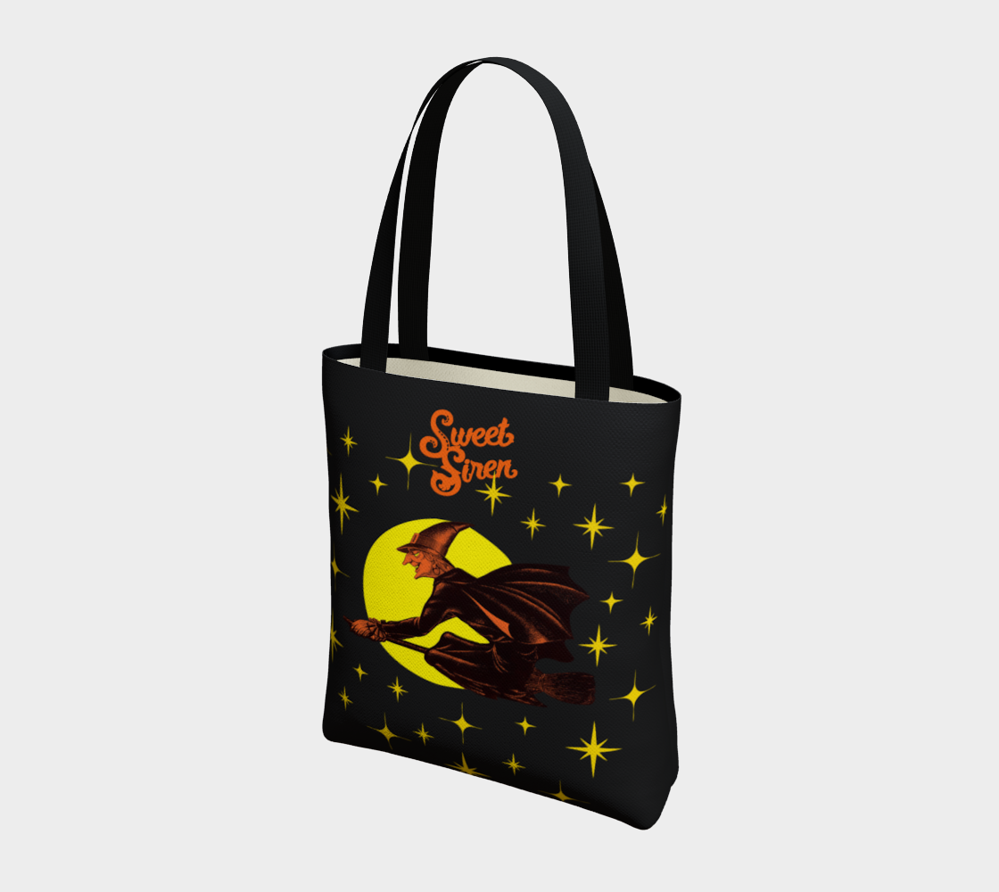 Retro Hallowen Starlight - BASIC Tote Bag