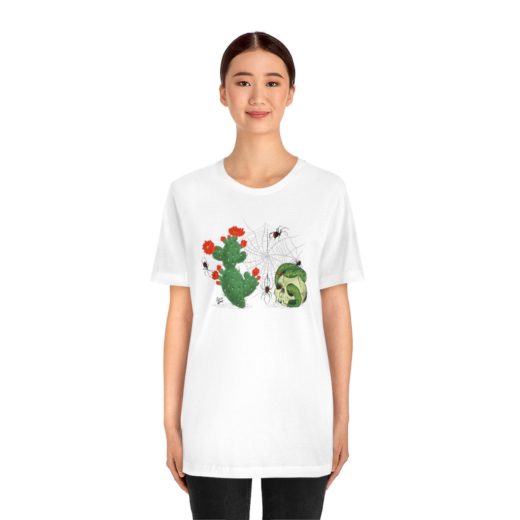 Goth Western Spiderweb - Unisex Tee