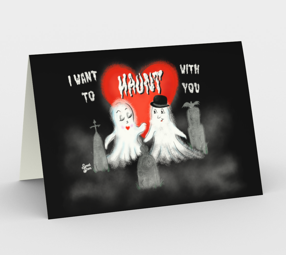 I Want to Haunt with You - CARDS Set of 3