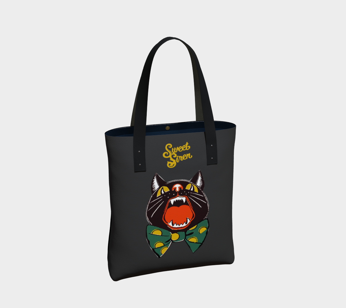 Howling Cat - URBAN Tote Bag