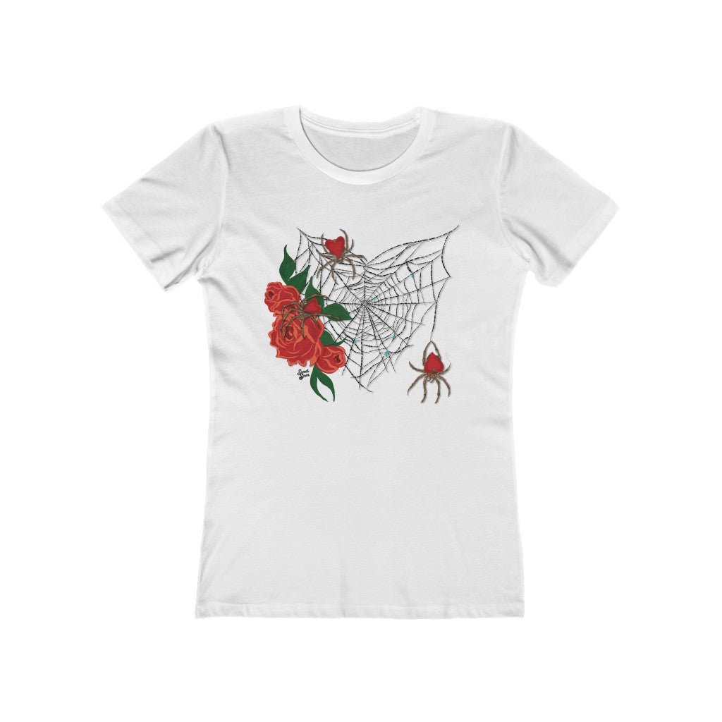 Valentine's Spider Web - Women's Tee