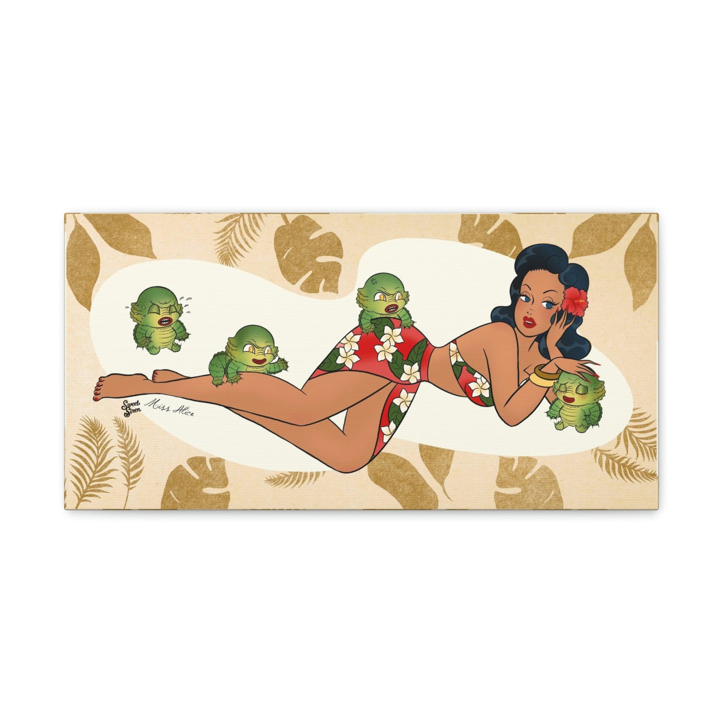 Creature Babies - Canvas Print