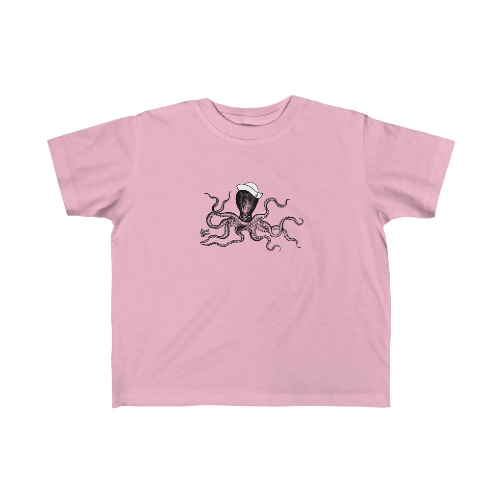 Sailor Octopus - Toddler Jersey Tee