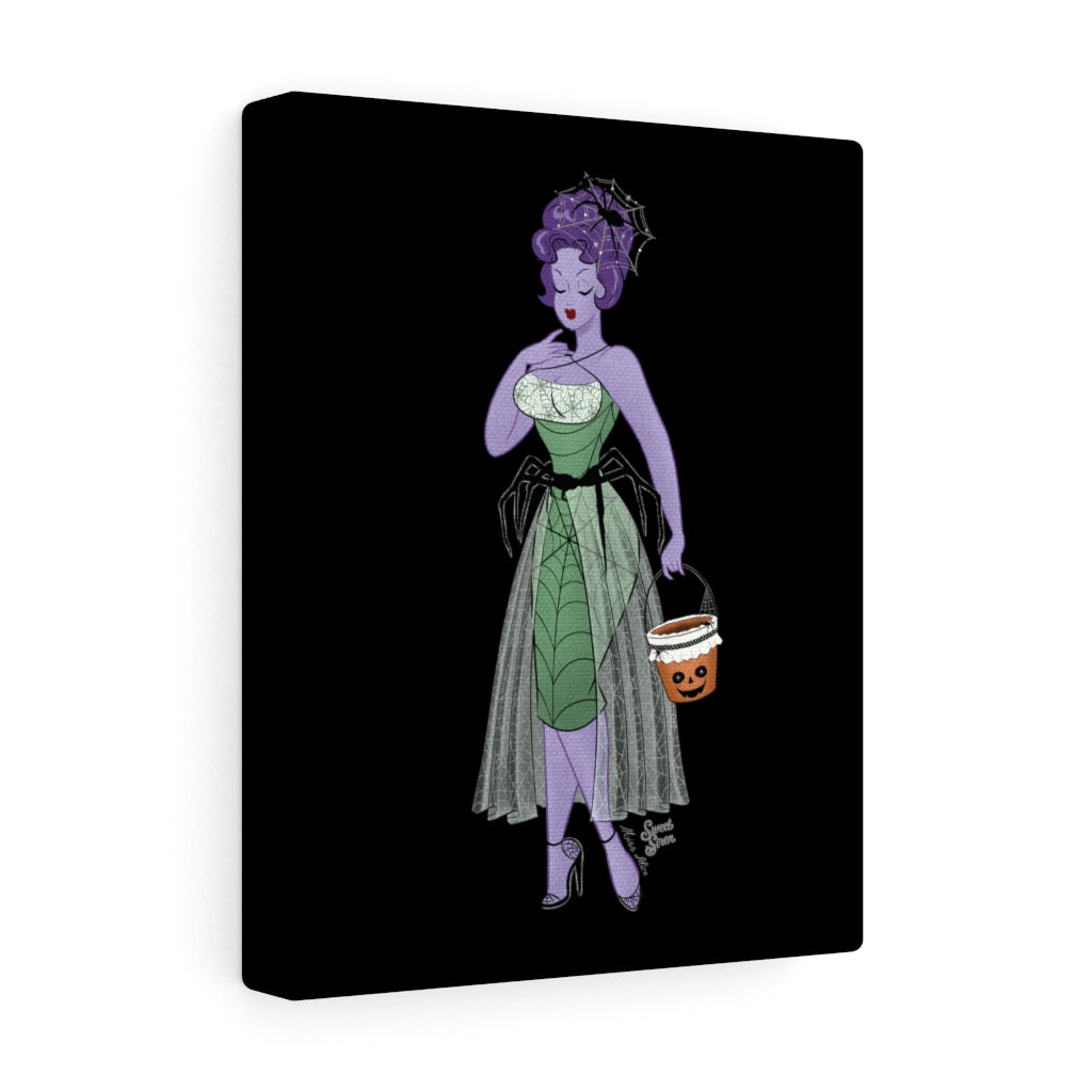 Spiderweb Babe - 8"x10" Canvas