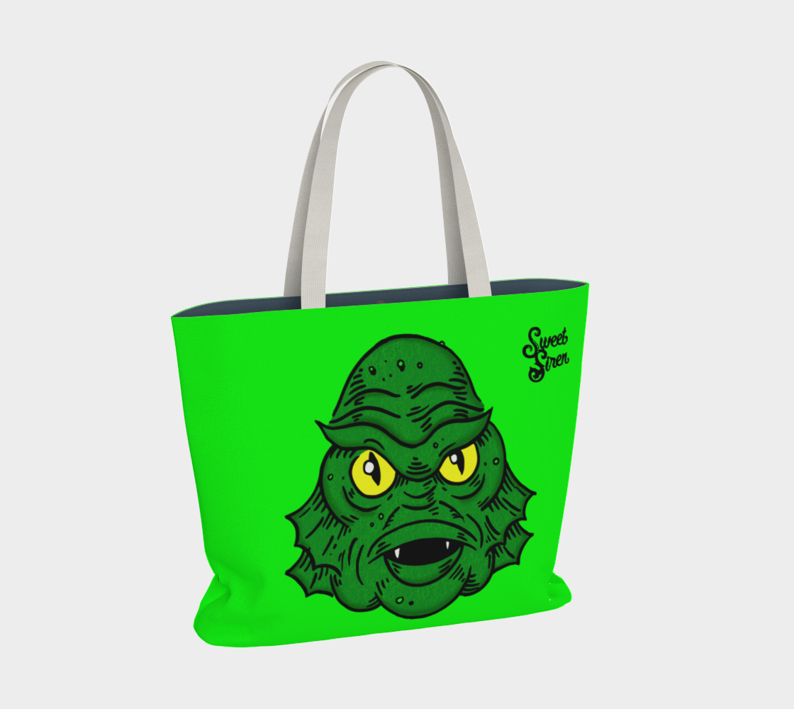 Creature Head - Beach Tote