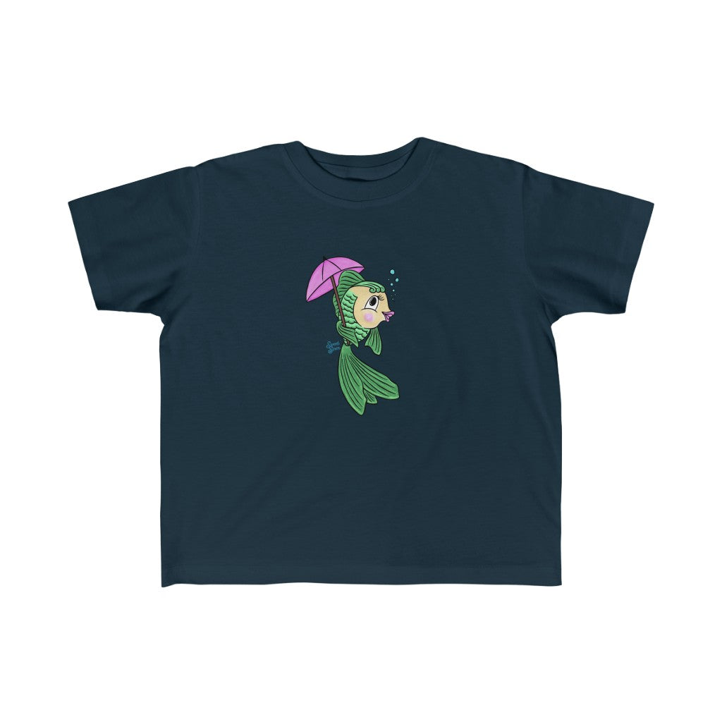Dapper Fish Lady - Toddler Jersey Tee