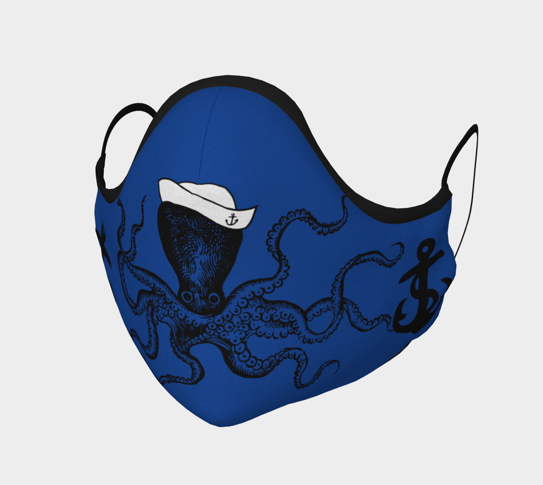 Sailor Octopus - Non Medical Face Covering