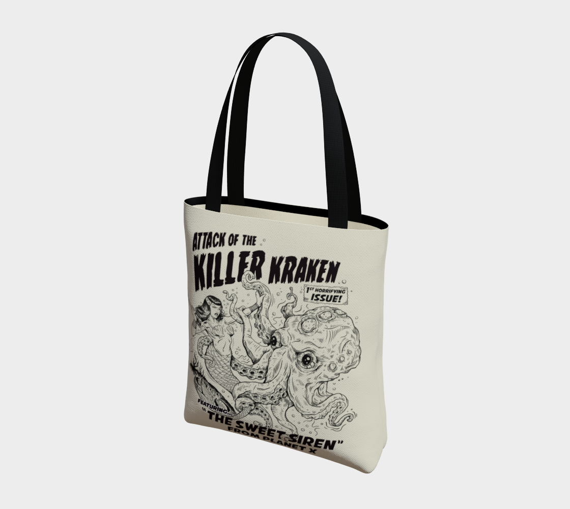 Attack of the Killer Kraken - Basic Tote