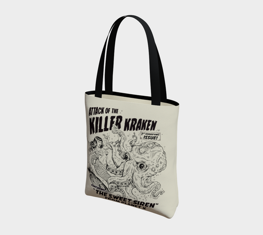 Attack of the Killer Kraken - Basic Tote