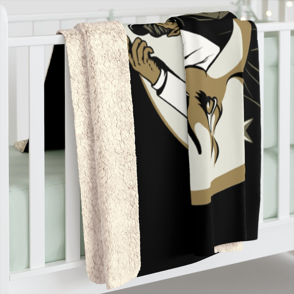 QueenS of the Night - Sherpa Fleece Blanket