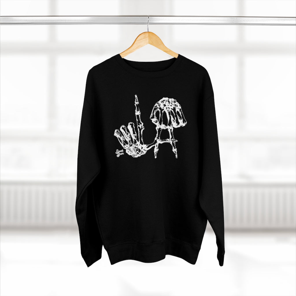 LA Skeleton Hands - Unisex Crewneck Sweatshirt