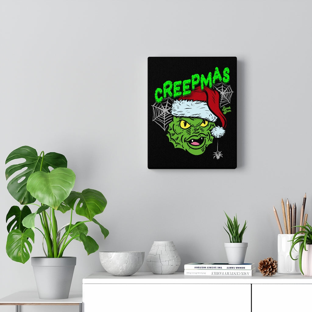 Creepmas - Canvas Print 8"x10"