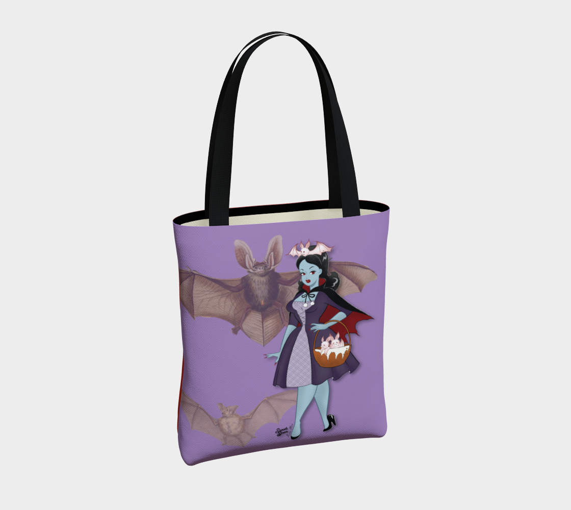 Vampire Bat Lady - Basic Tote