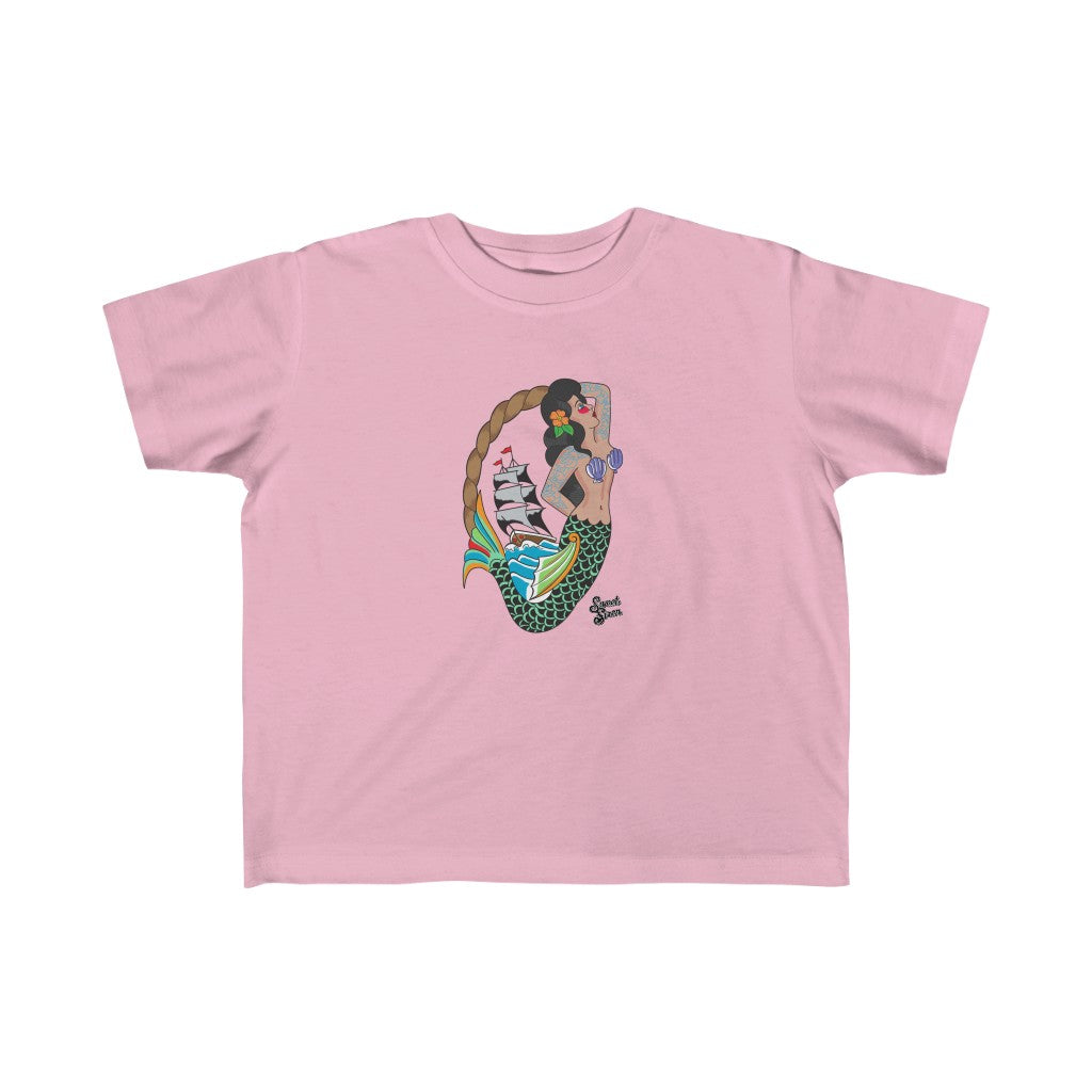 Sweet Siren Mermaid - Toddler Jersey Tee