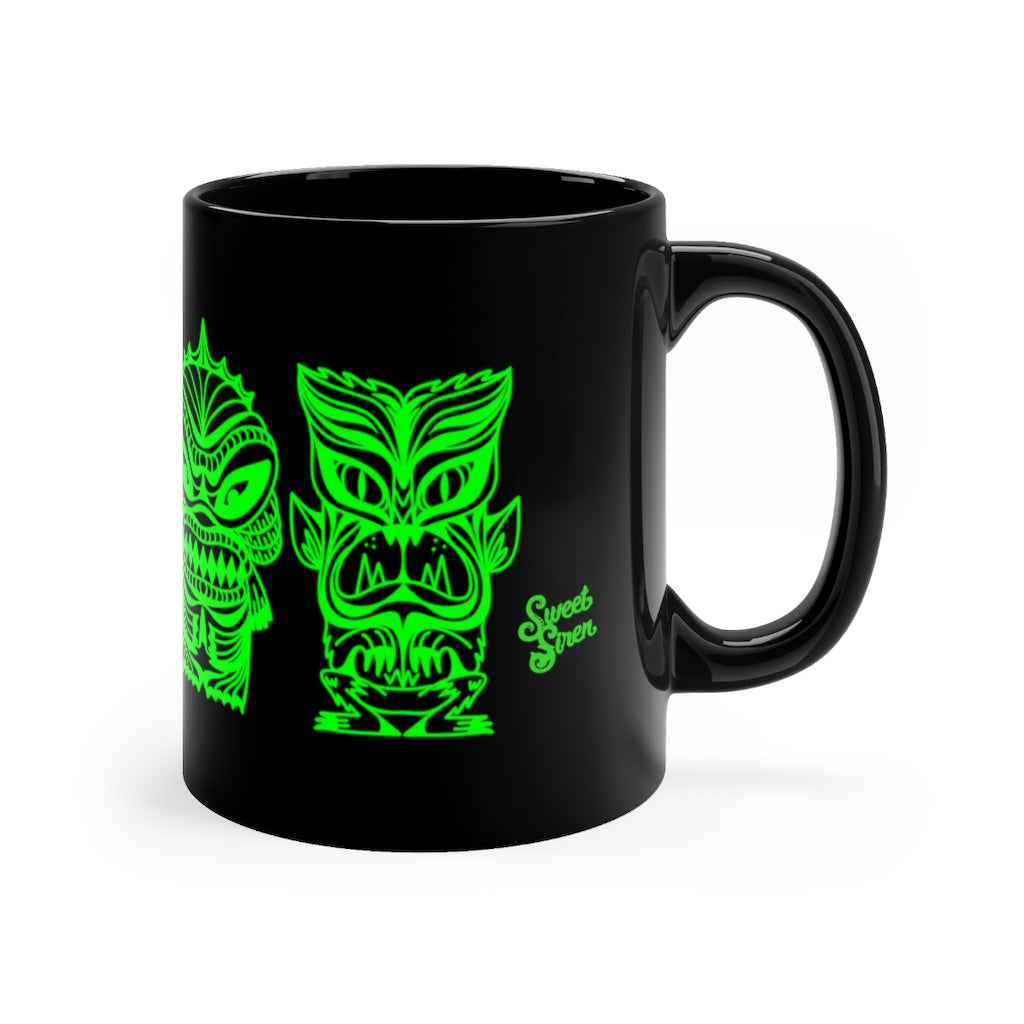 Tiki Monsters - SLIME GREEN - Coffee Mug