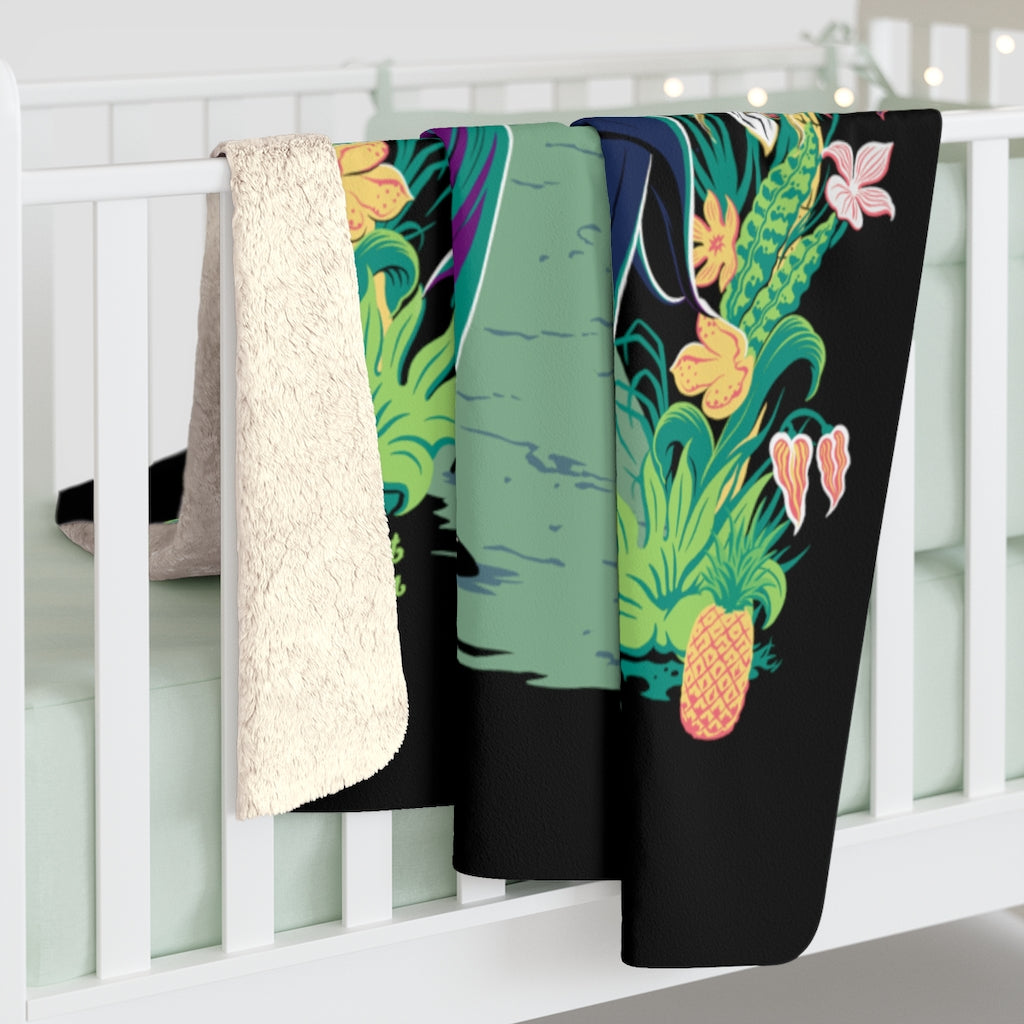 Vampires in Paradise - Sherpa Fleece Blanket