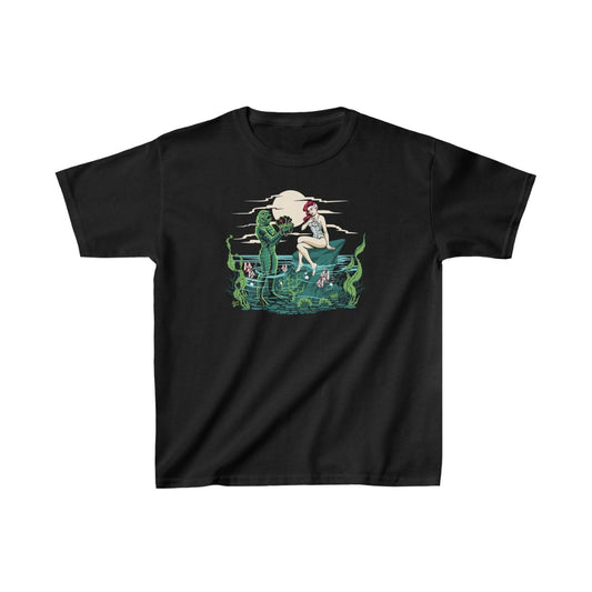Mid Century Swamp Couple - Youth Kids  Tee
