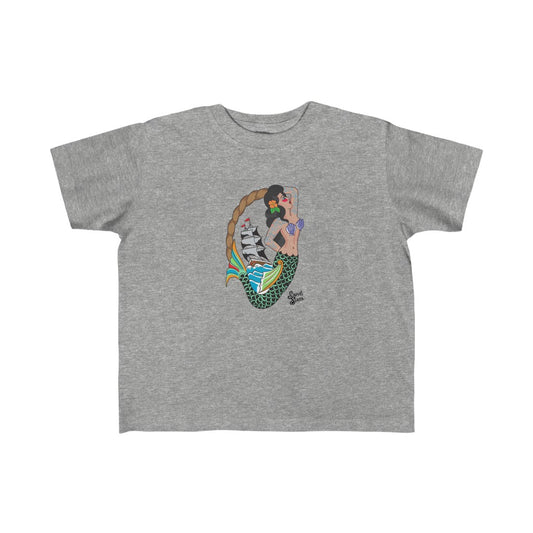 Sweet Siren Mermaid - Toddler Jersey Tee