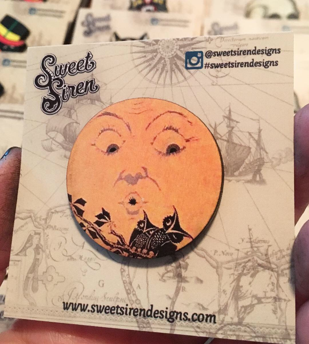Spooky Moon - PIN