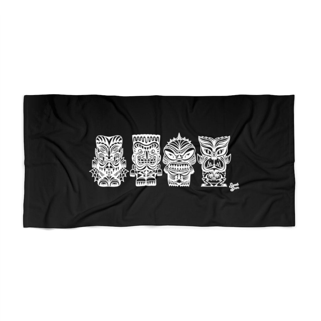Tiki Monsters - Beach Towel