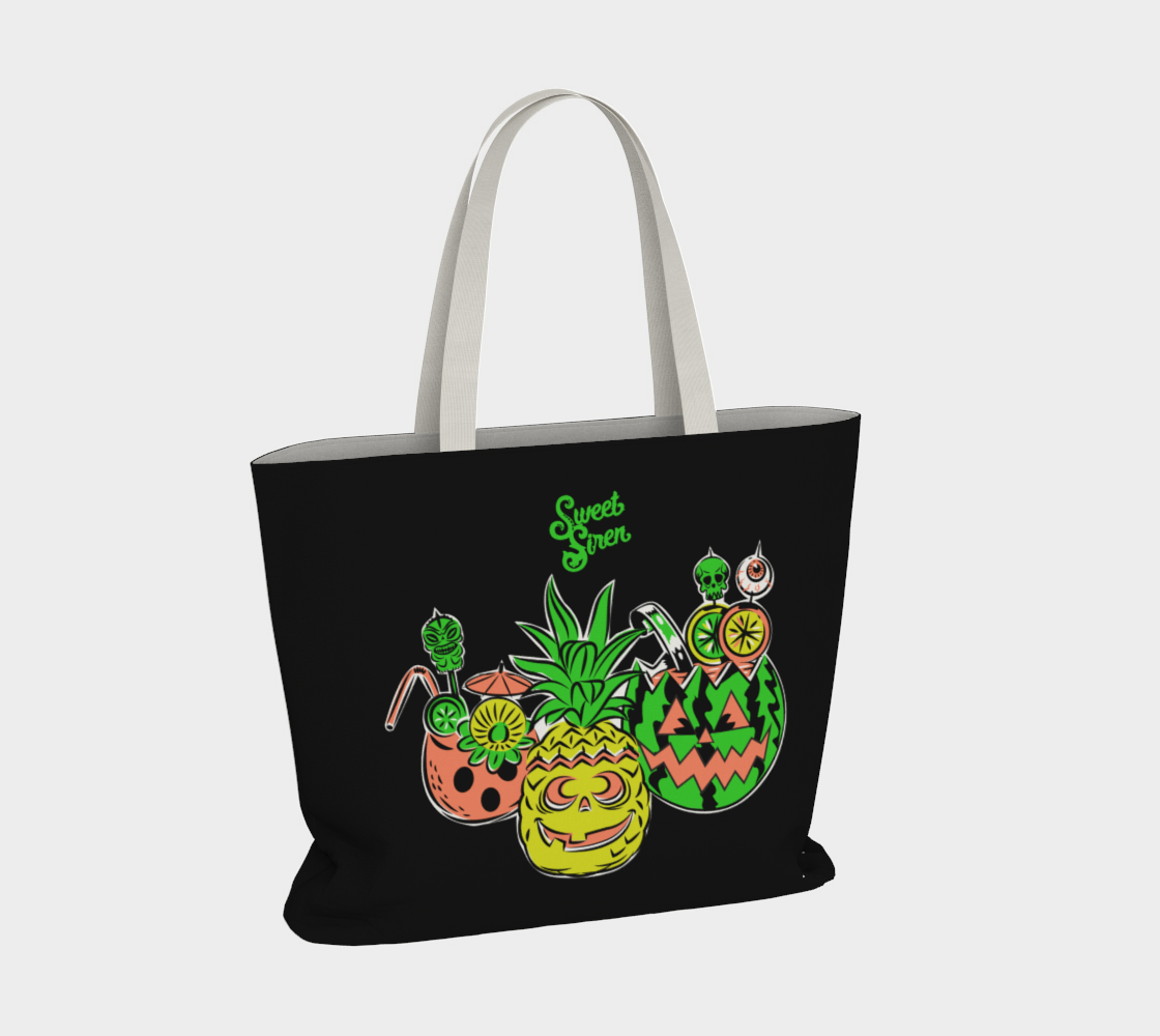 SummerWeen Tiki - Beach Tote