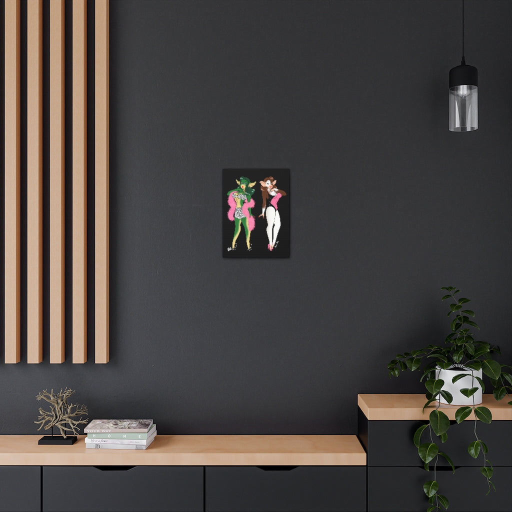 Gremlin Babes - Canvas Print