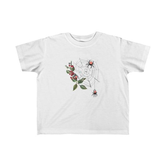 Peppermint Spider Web - Toddler Kid's Tee