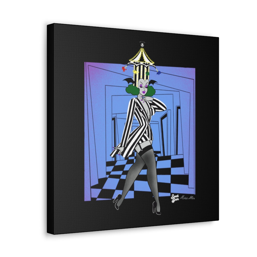 Beetlejuice Babe Canvas Print