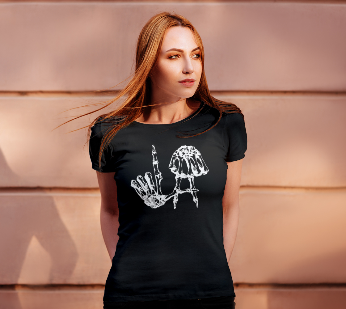LA Skeleton Hands - WOMENS TEE