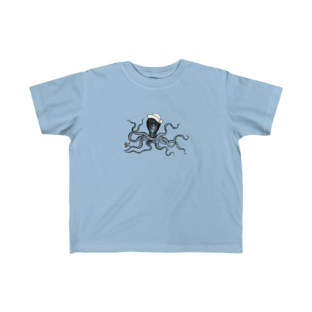 Sailor Octopus - Toddler Jersey Tee