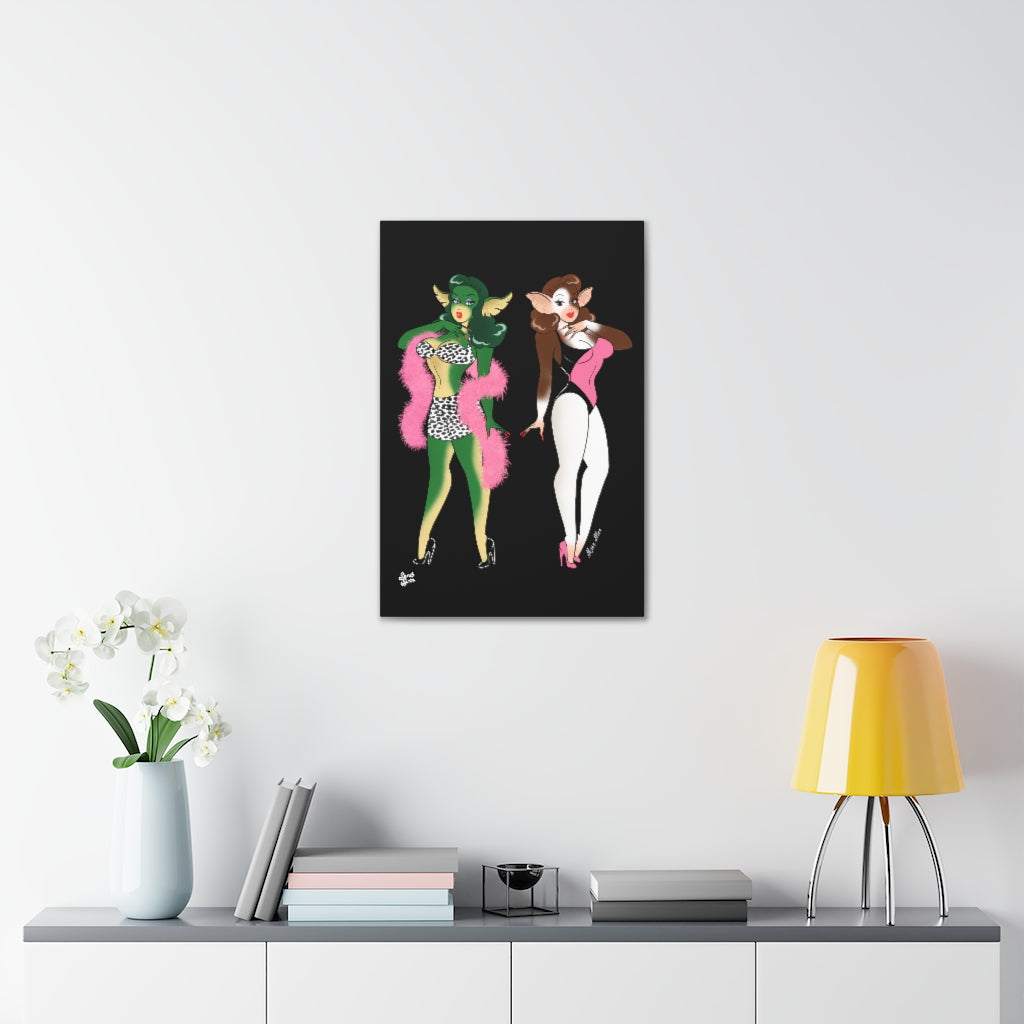 Gremlin Babes - Canvas Print