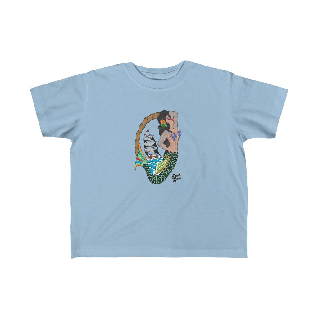 Sweet Siren Mermaid - Toddler Jersey Tee