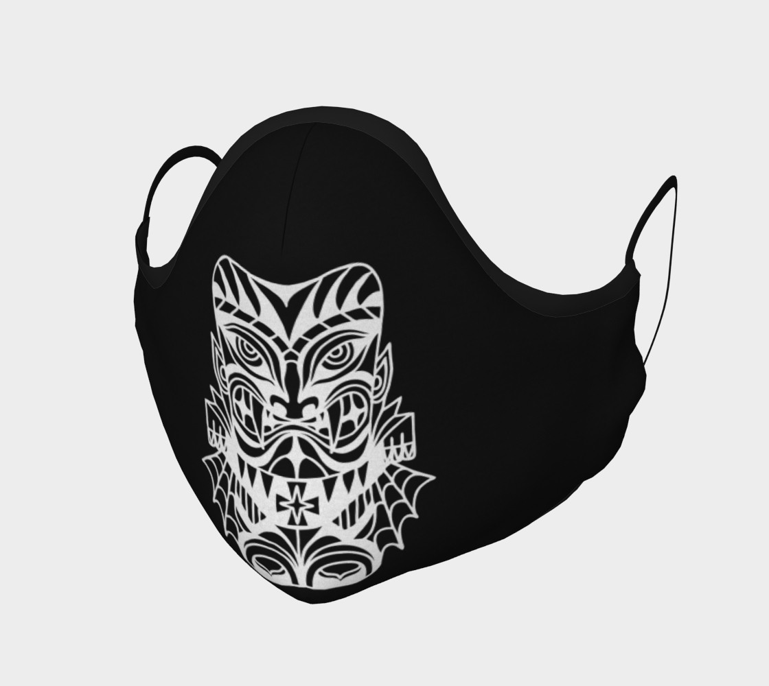 Dracula Tiki Monster - Non Medical Face Covering